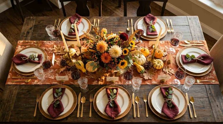Fall Table Decor Ideas