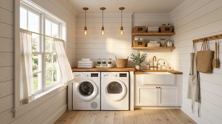 Farmhouse Laundry Room Ideas