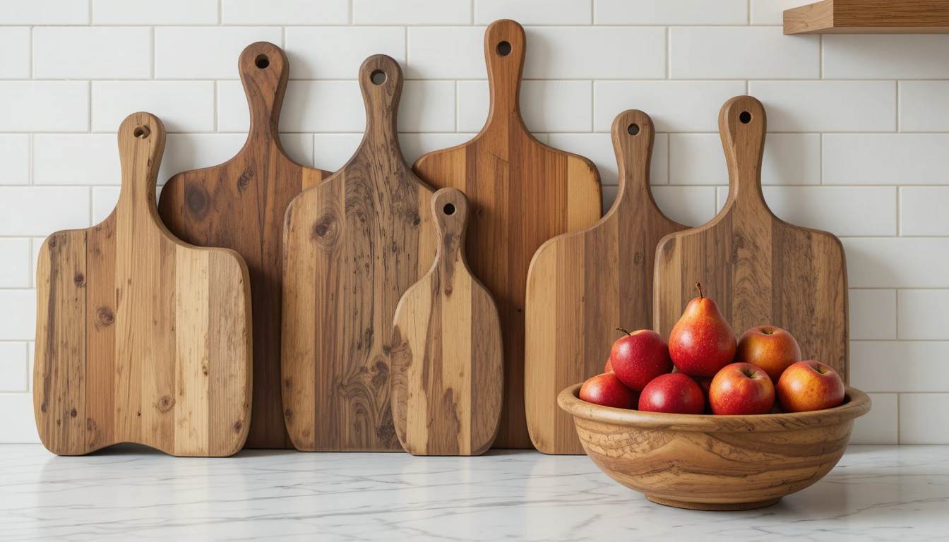 Rustic Wooden Cutlery and Accents