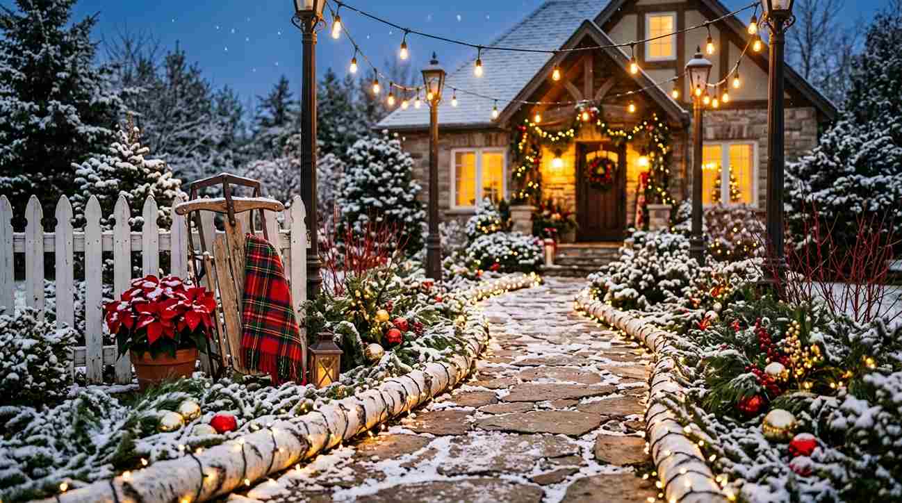 12 Stunning Christmas Garden Ideas