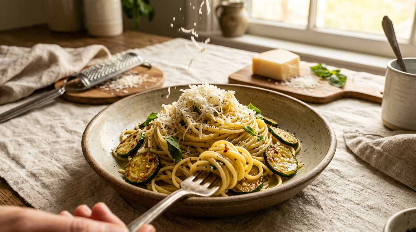 Quick Zucchini Pasta