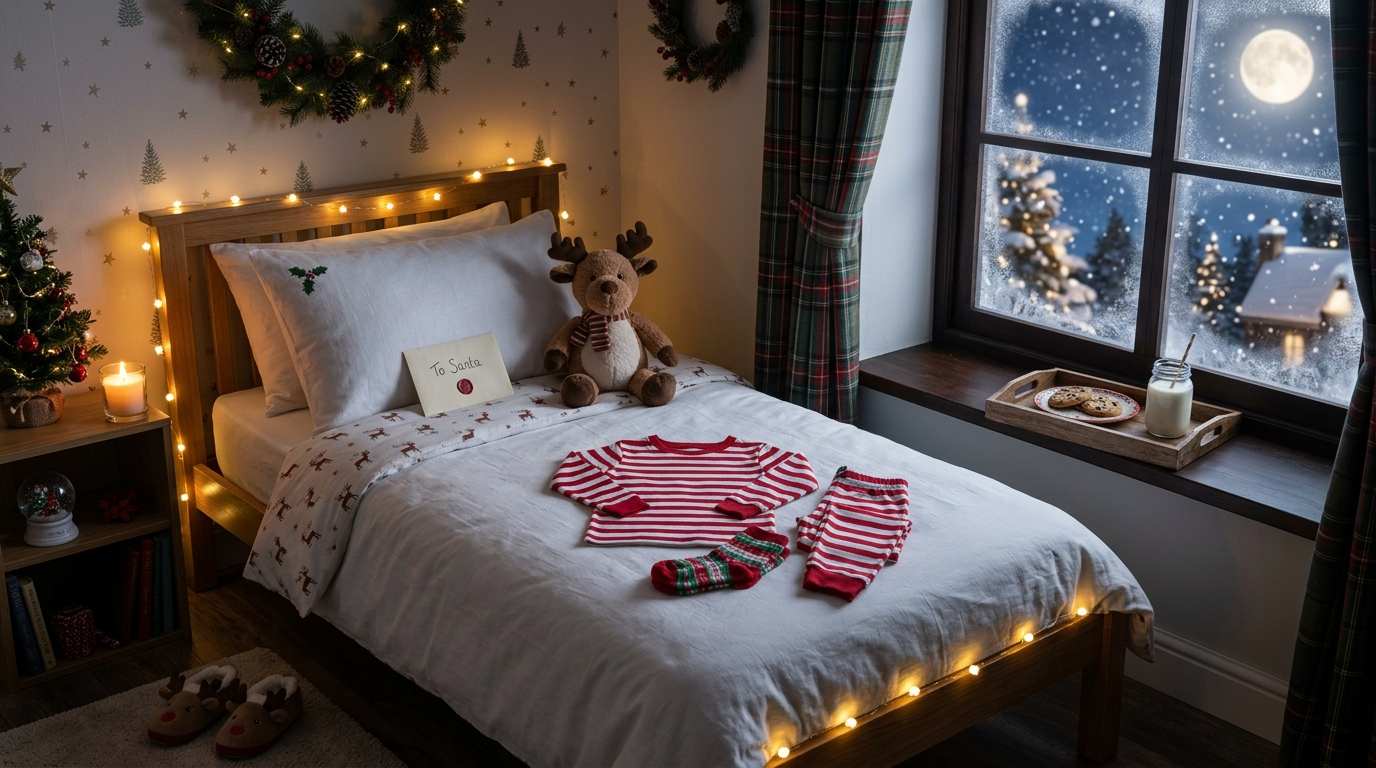 Woodland Christmas Bedroom Theme