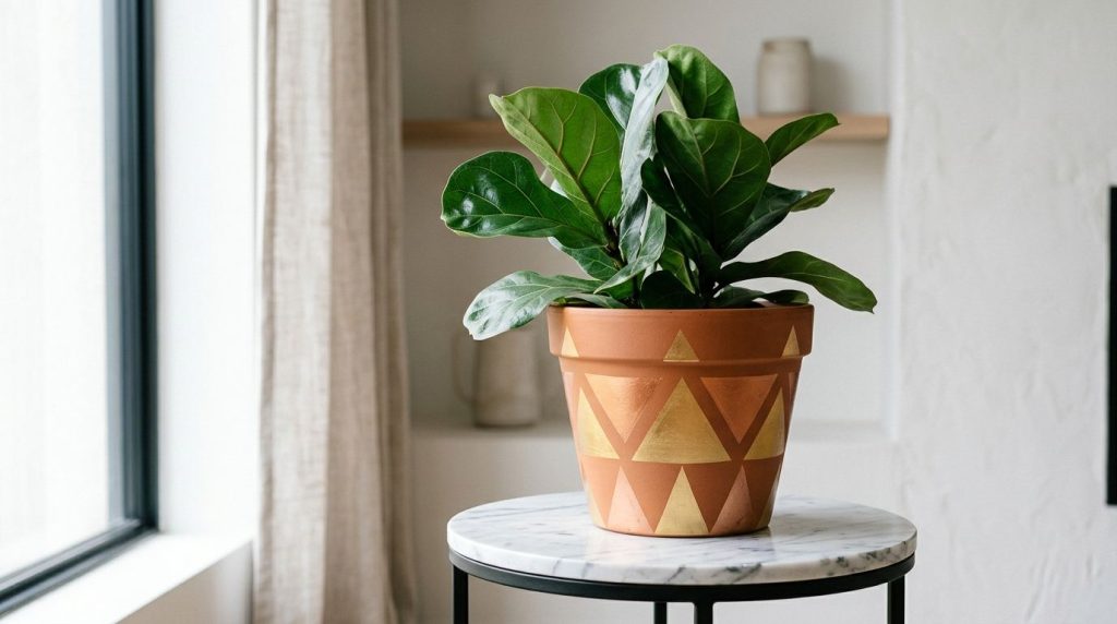 Masking Tape Triangles