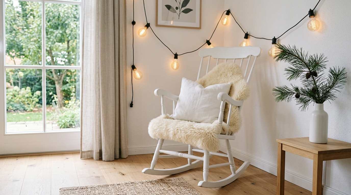 Canopy of Lights Above Your Chair
