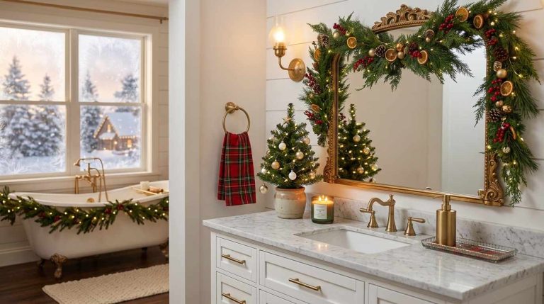 Christmas Bathroom Ideas