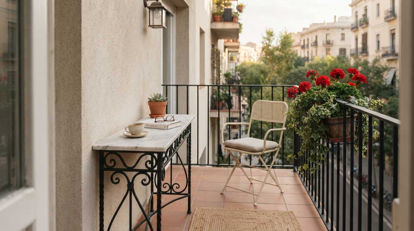 The Narrow Console Table Strategy
