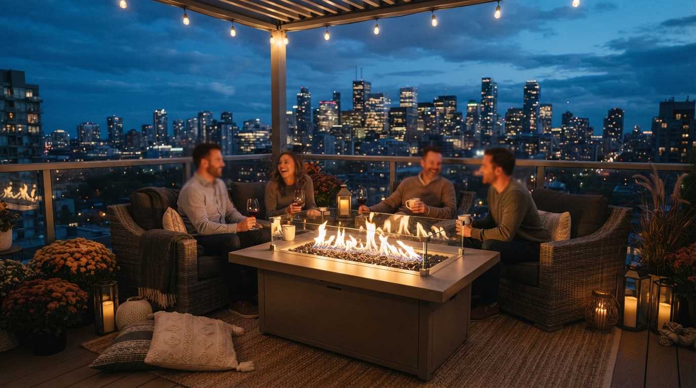 The Fire Feature Balcony