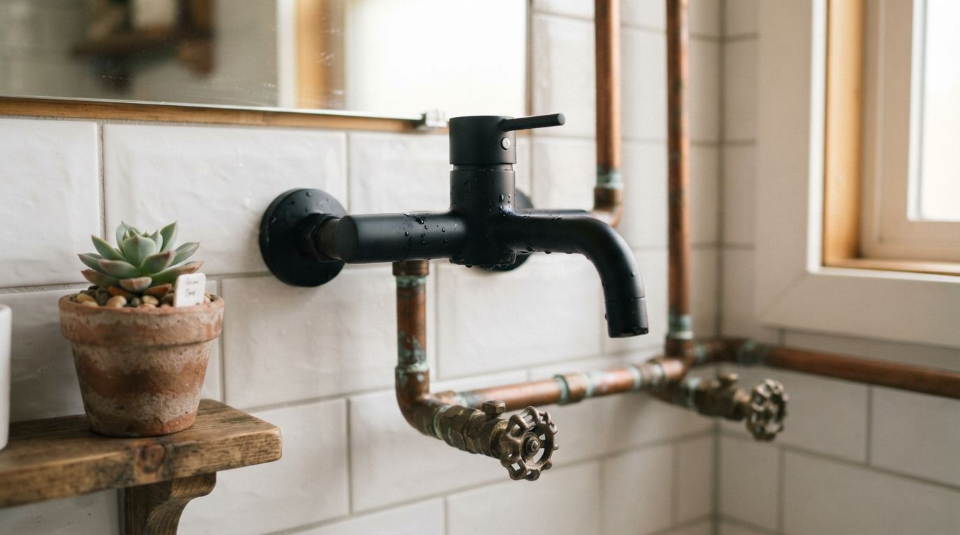 Exposed Plumbing