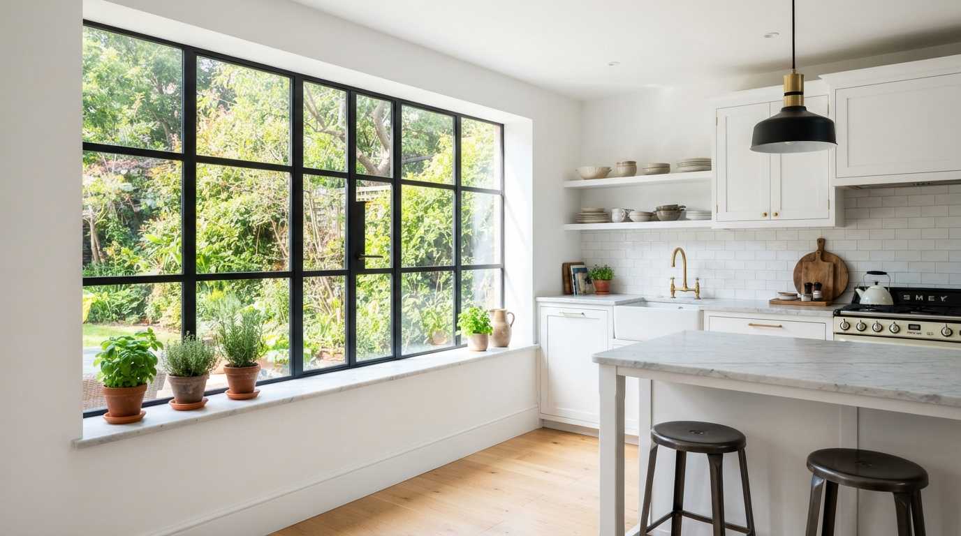 Black Window Frames