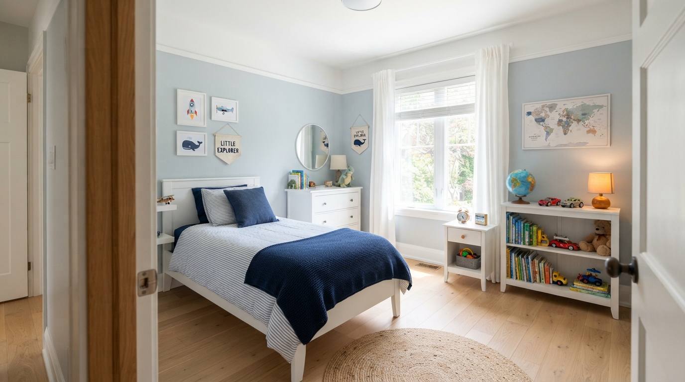 Light Blue-Gray for Maximum Brightness