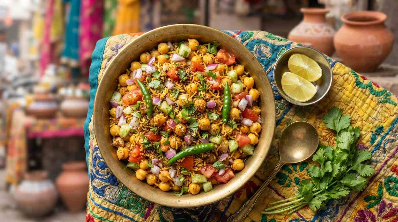 Indian Chana Chaat