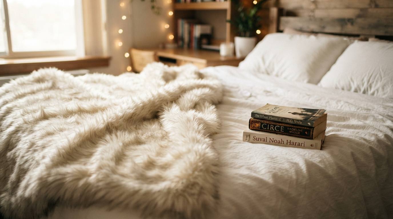 Faux Fur Throw for Cozy Luxury
