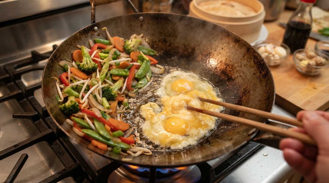 Push Everything to the Side and Scramble the Eggs