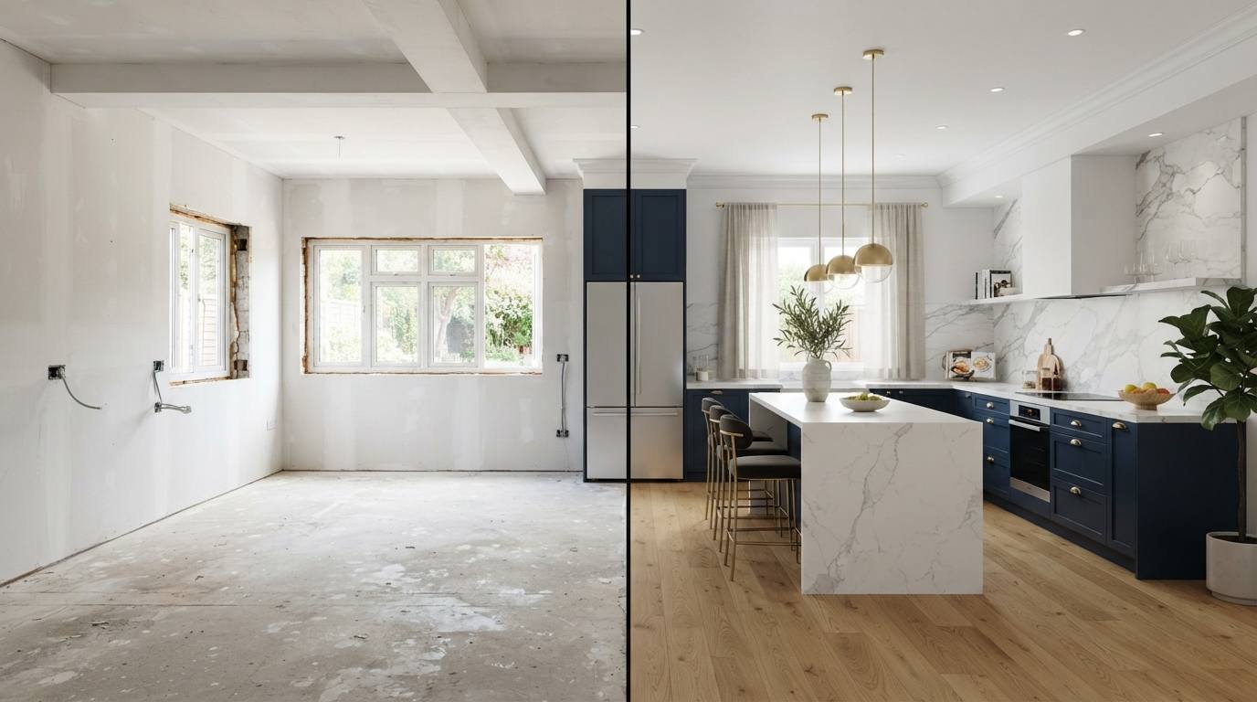 Custom Kitchen with 3D Model