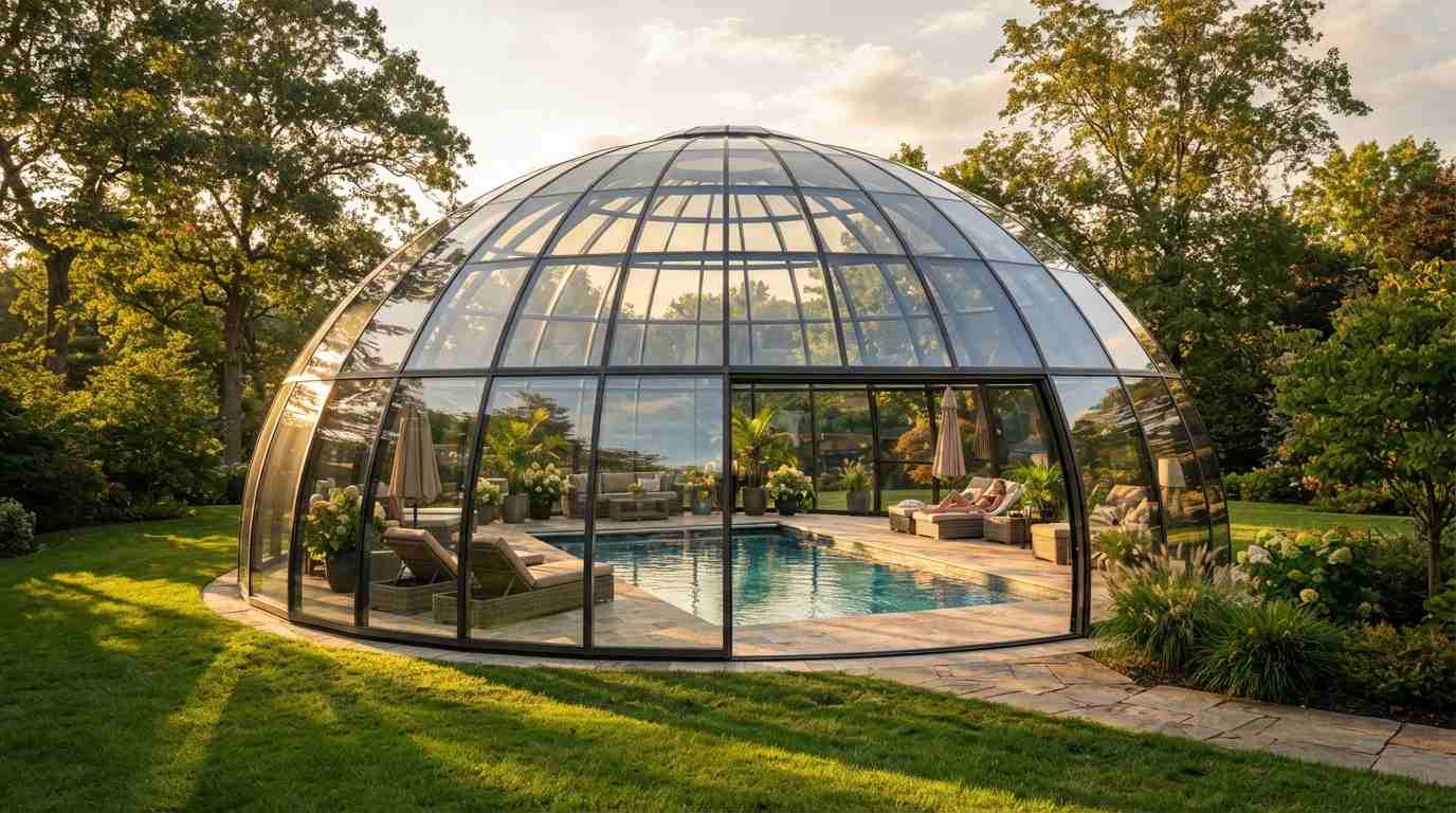  Full Glass Dome Enclosure