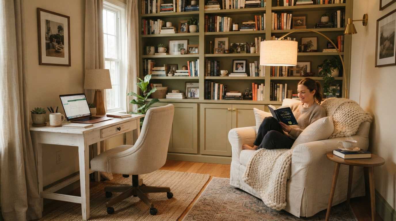 The Reading Nook Office Hybrid