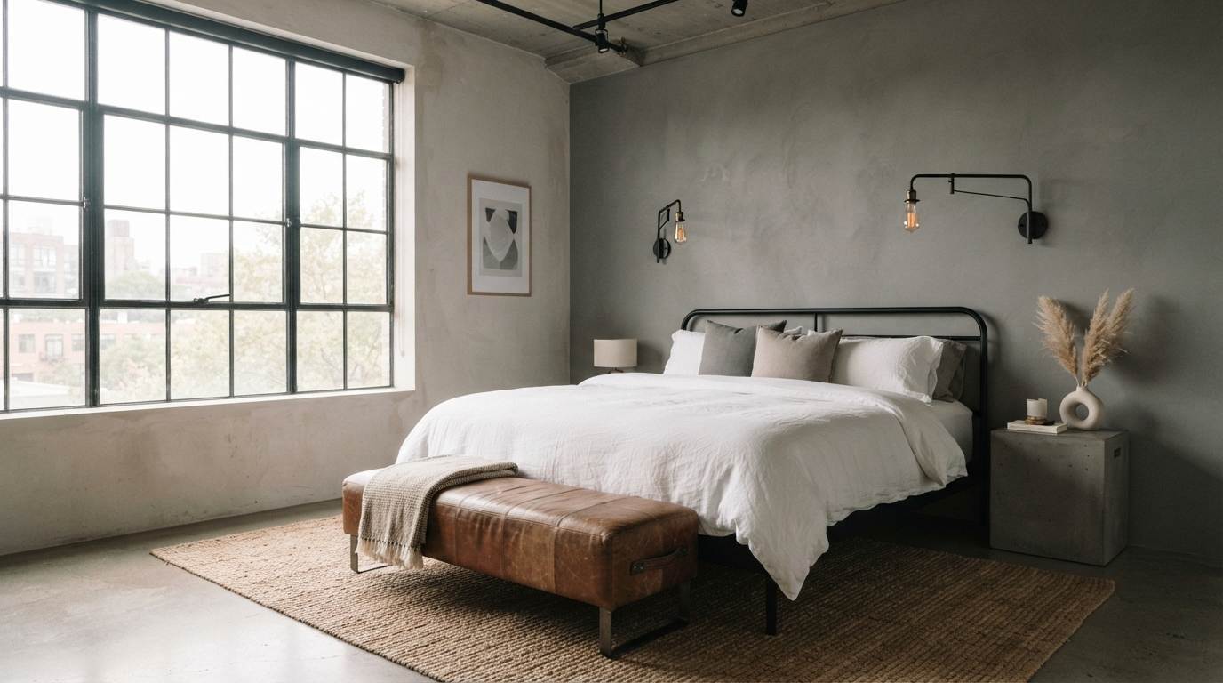 Neutral Color Schemes with Black Accents
