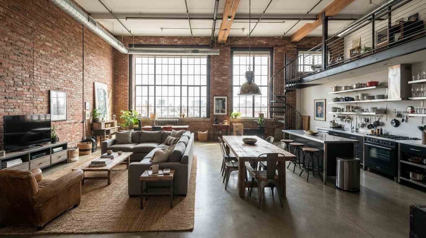 Open Floor Plans with Defined Zones
