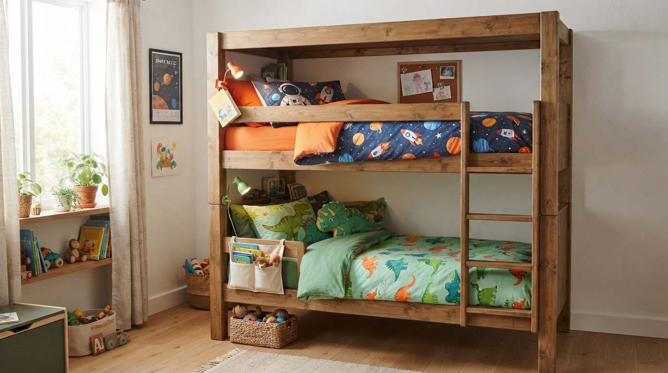 The Classic Bunk Bed Layout