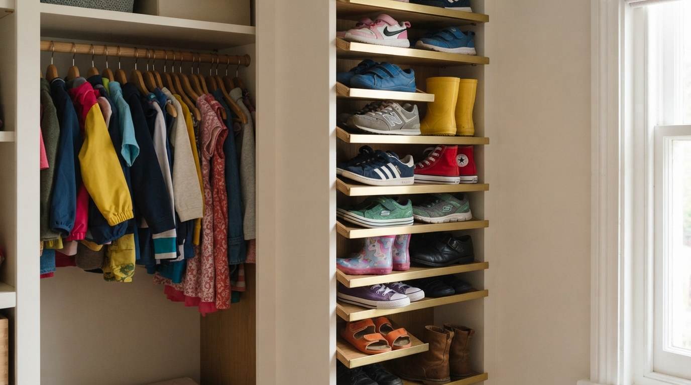 The Wardrobe With Shoe Tower