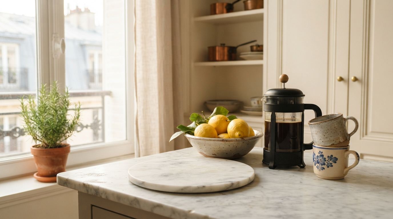  A Marble or Stone Surface Somewhere
