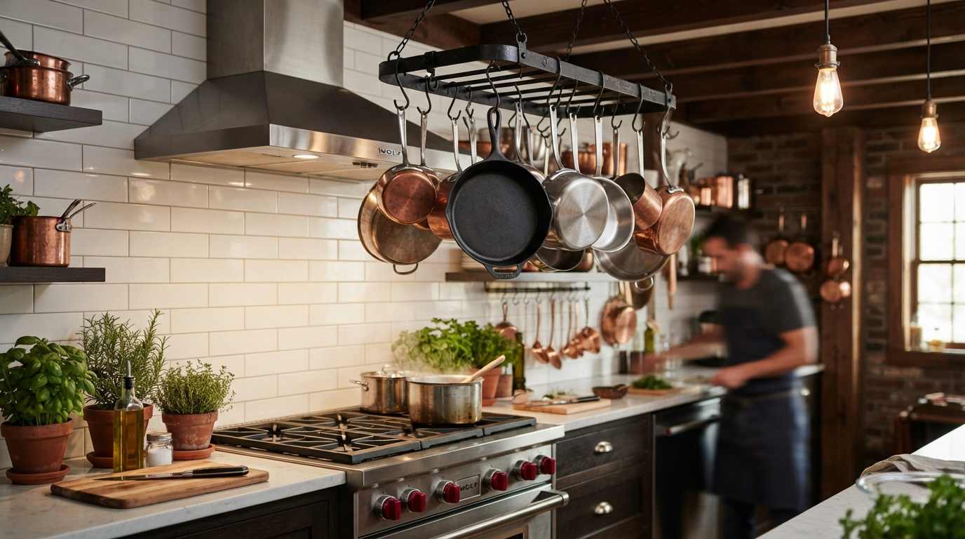 Hang Your Pots and Pans
