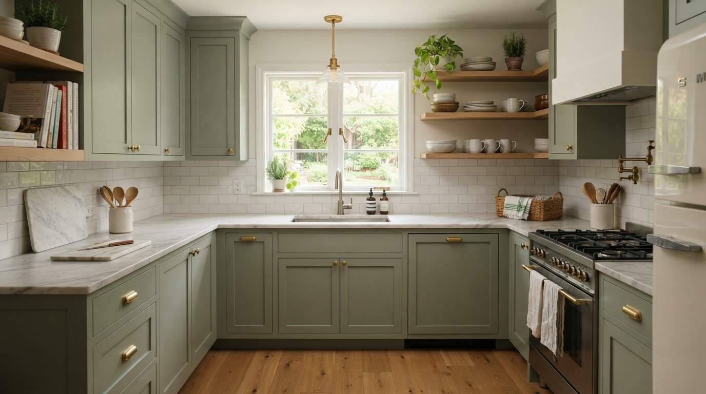 Paint Your Cabinets a Color You Actually Love
