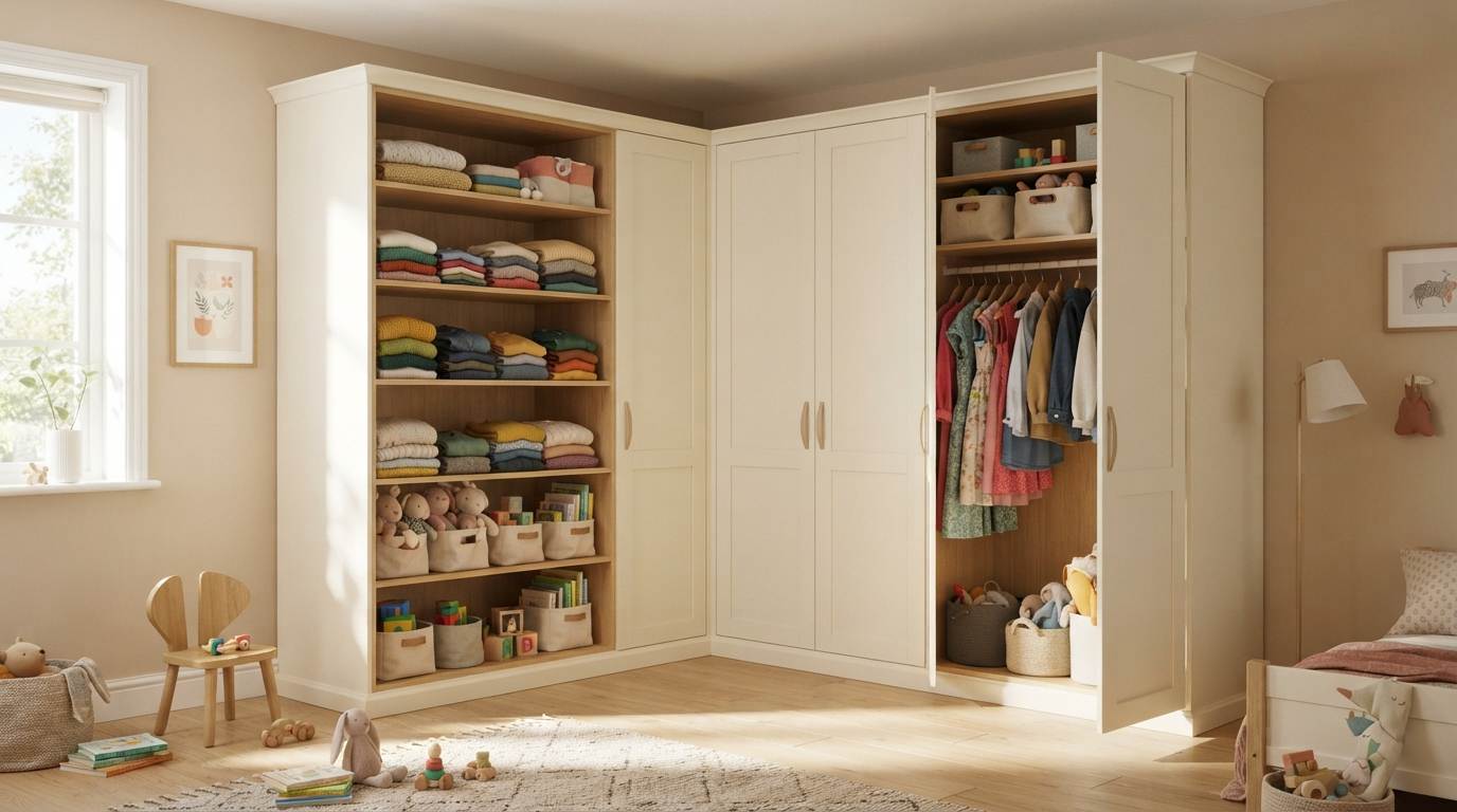 The Corner Wardrobe Design