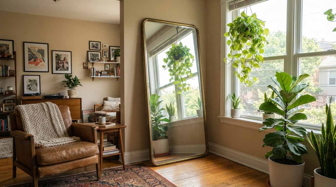 Mirrors in the Right Spot
