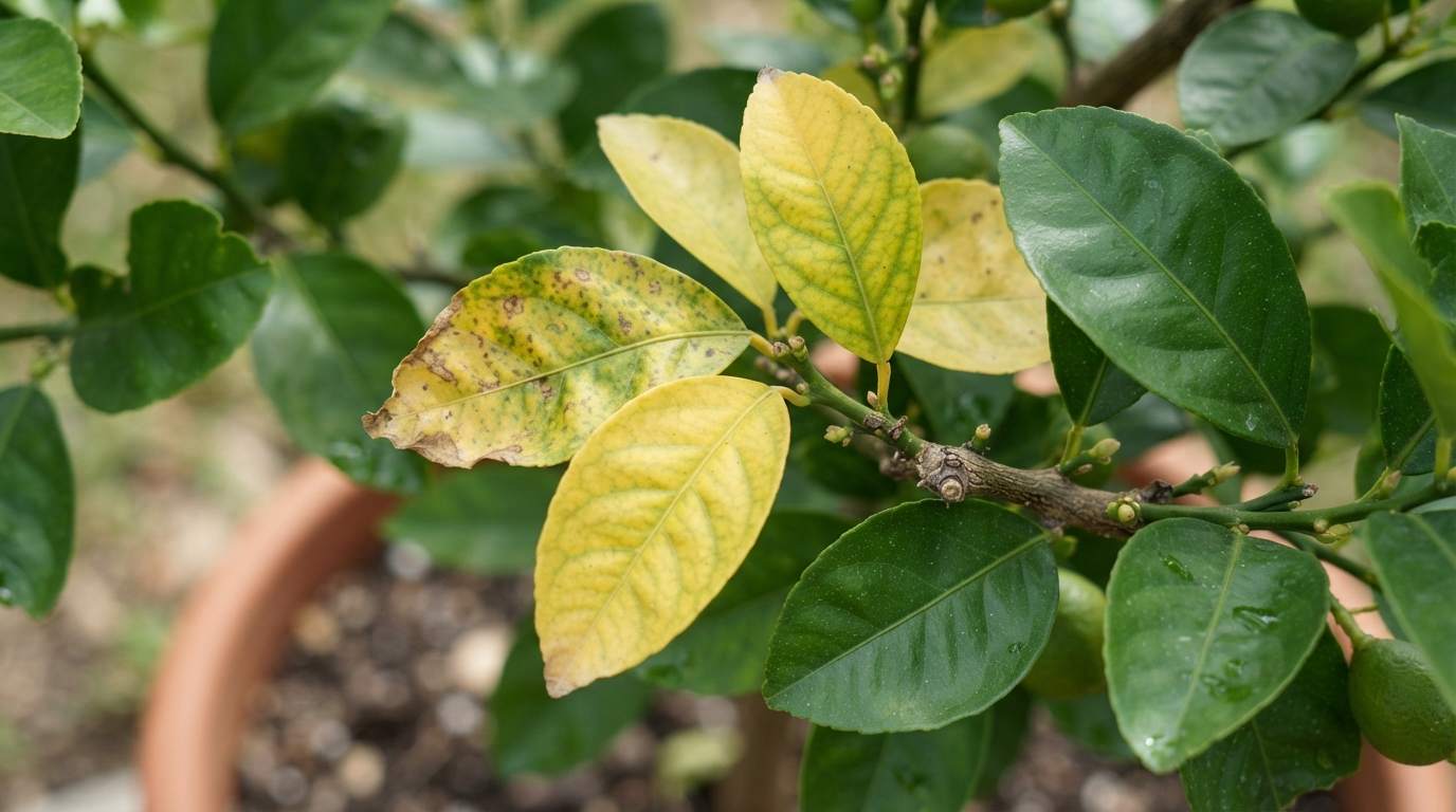 Yellowing leaves: