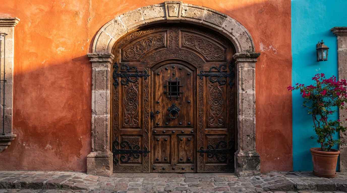 Carved Wooden Doors 