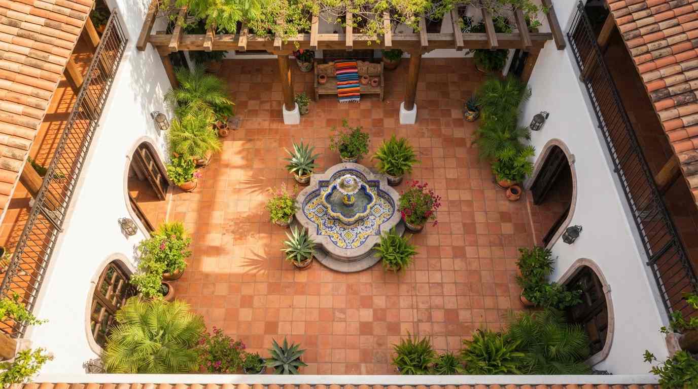 Interior Courtyard or Patio