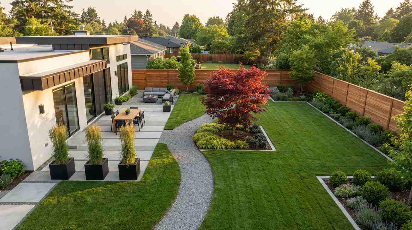 Minimalist Backyard Landscaping