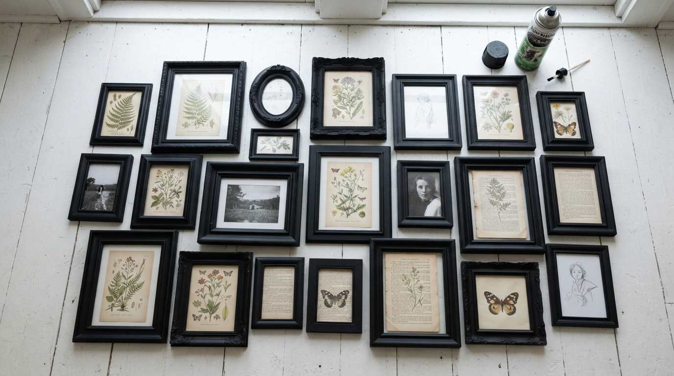 The Gallery Wall That Costs Under $30
