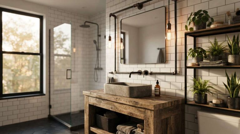 Industrial Bathroom Ideas