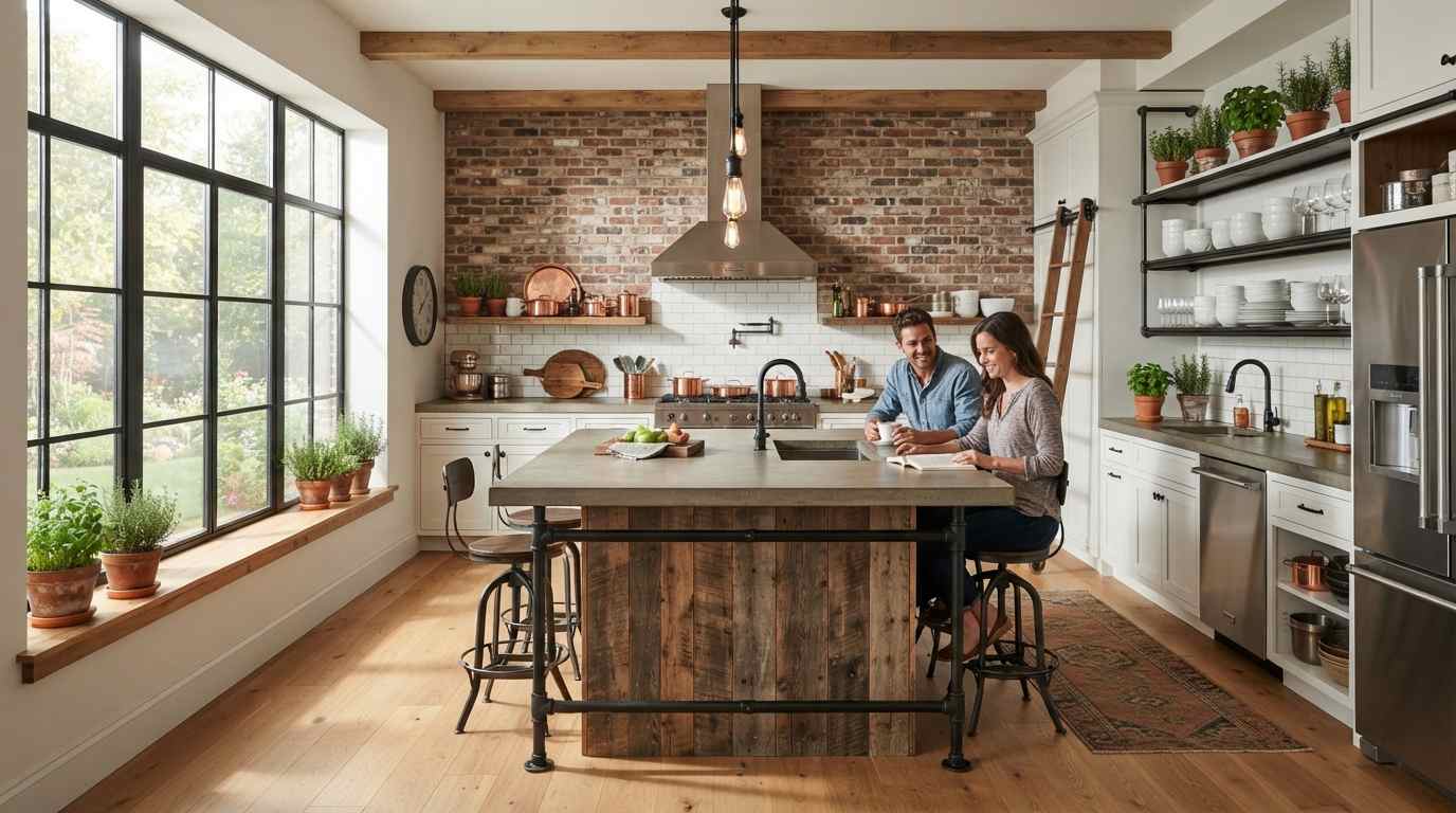 Industrial Kitchen Design Ideas