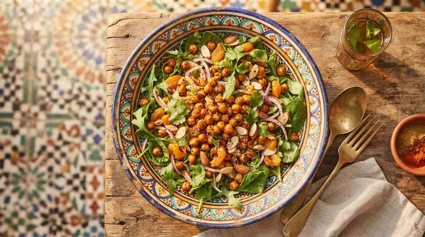 Moroccan Spiced Chickpea Salad