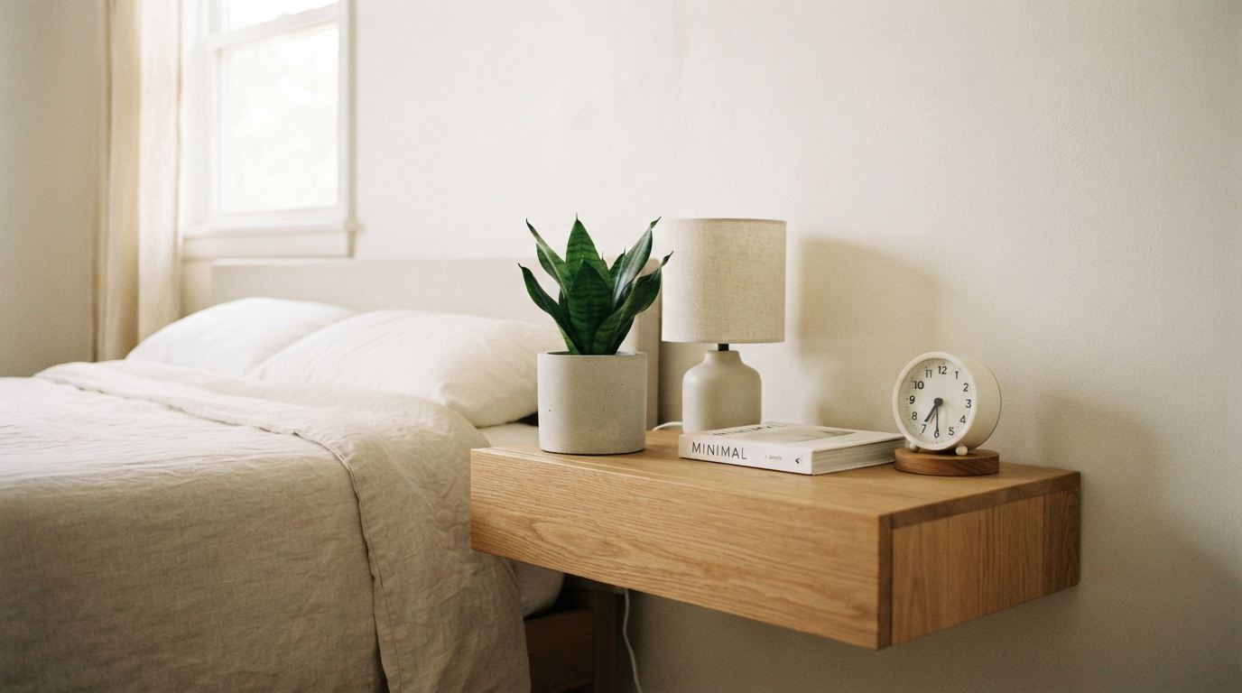 Minimalist Bedroom Nightstand