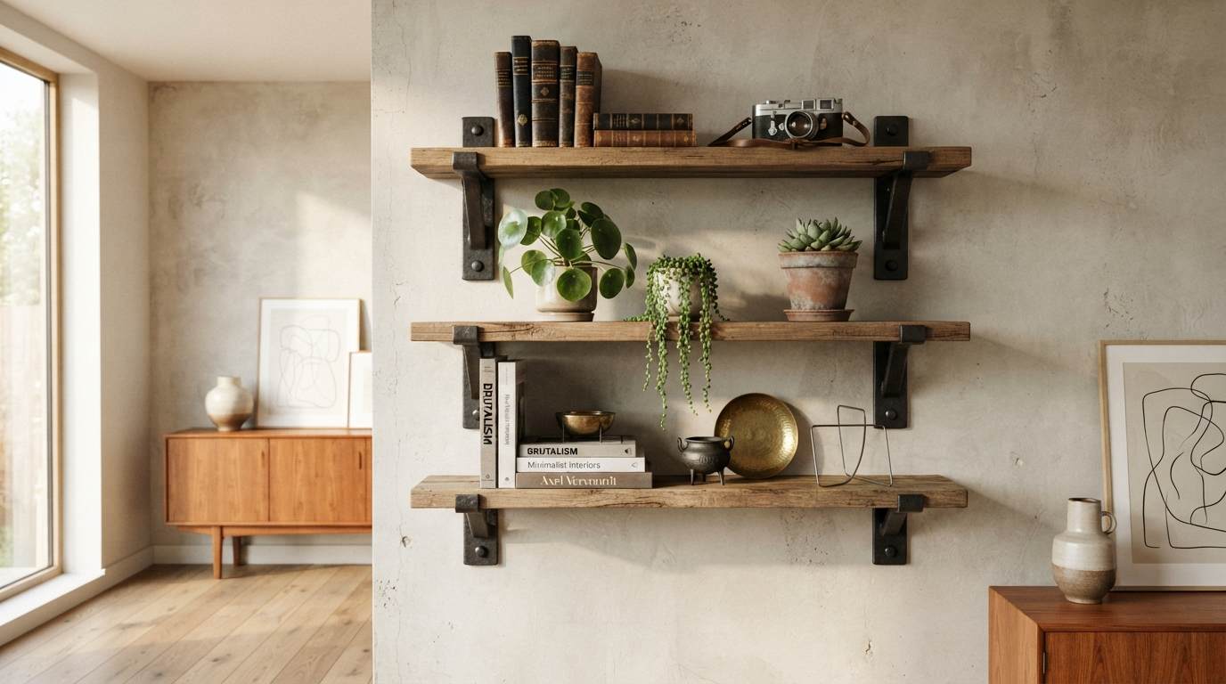  Open Shelving with Purpose
