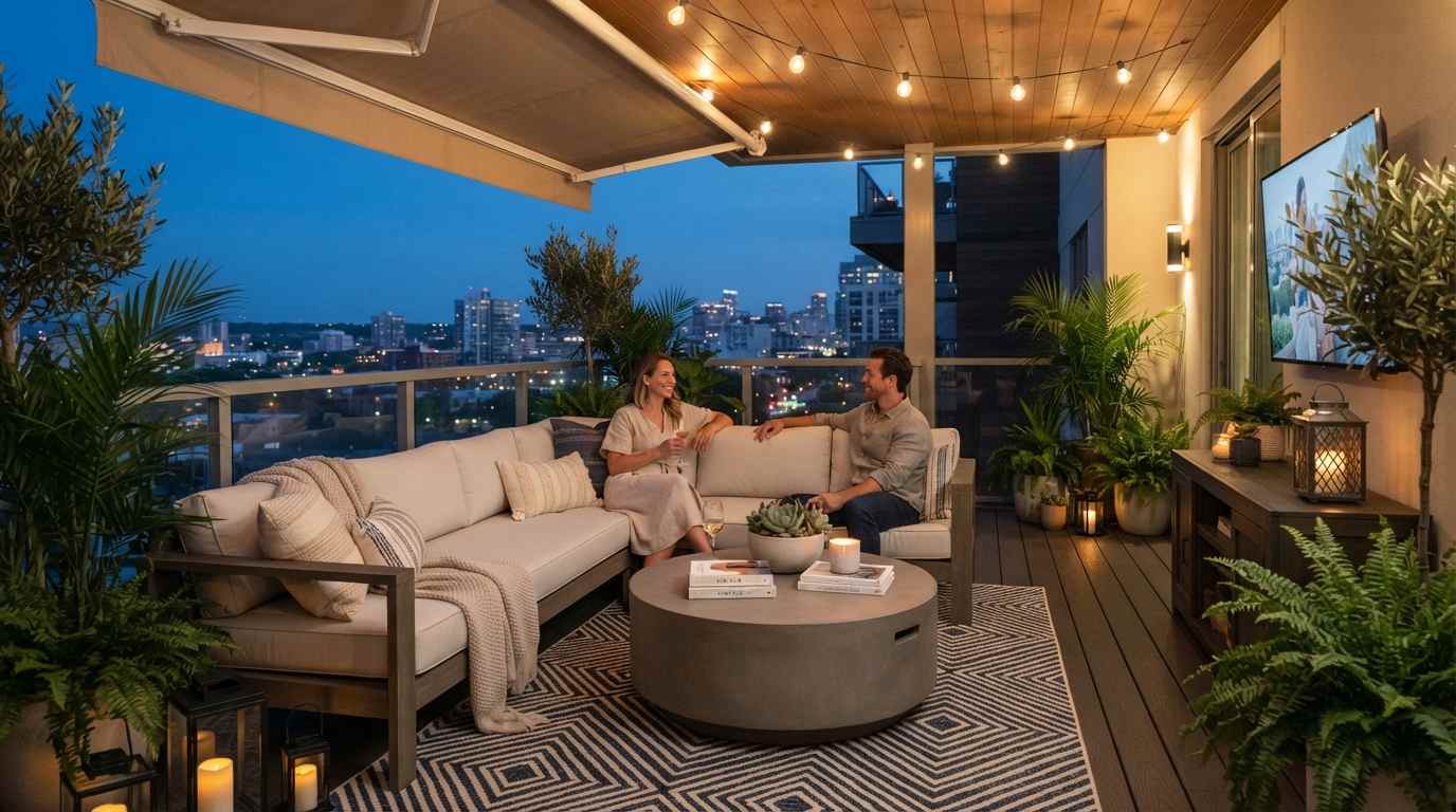 he Year-Round Outdoor Living Room
