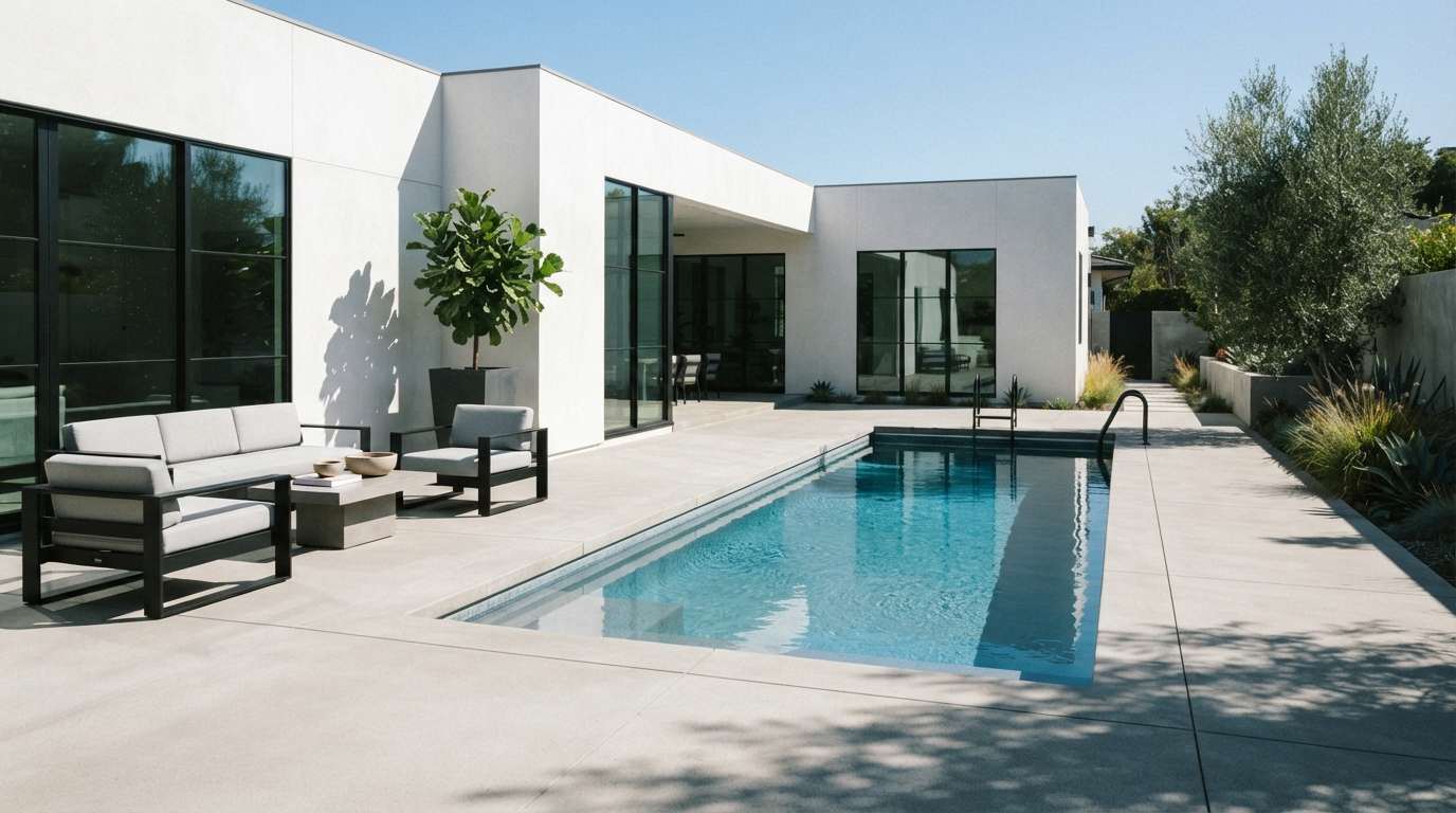 Modern Sunken Pool 