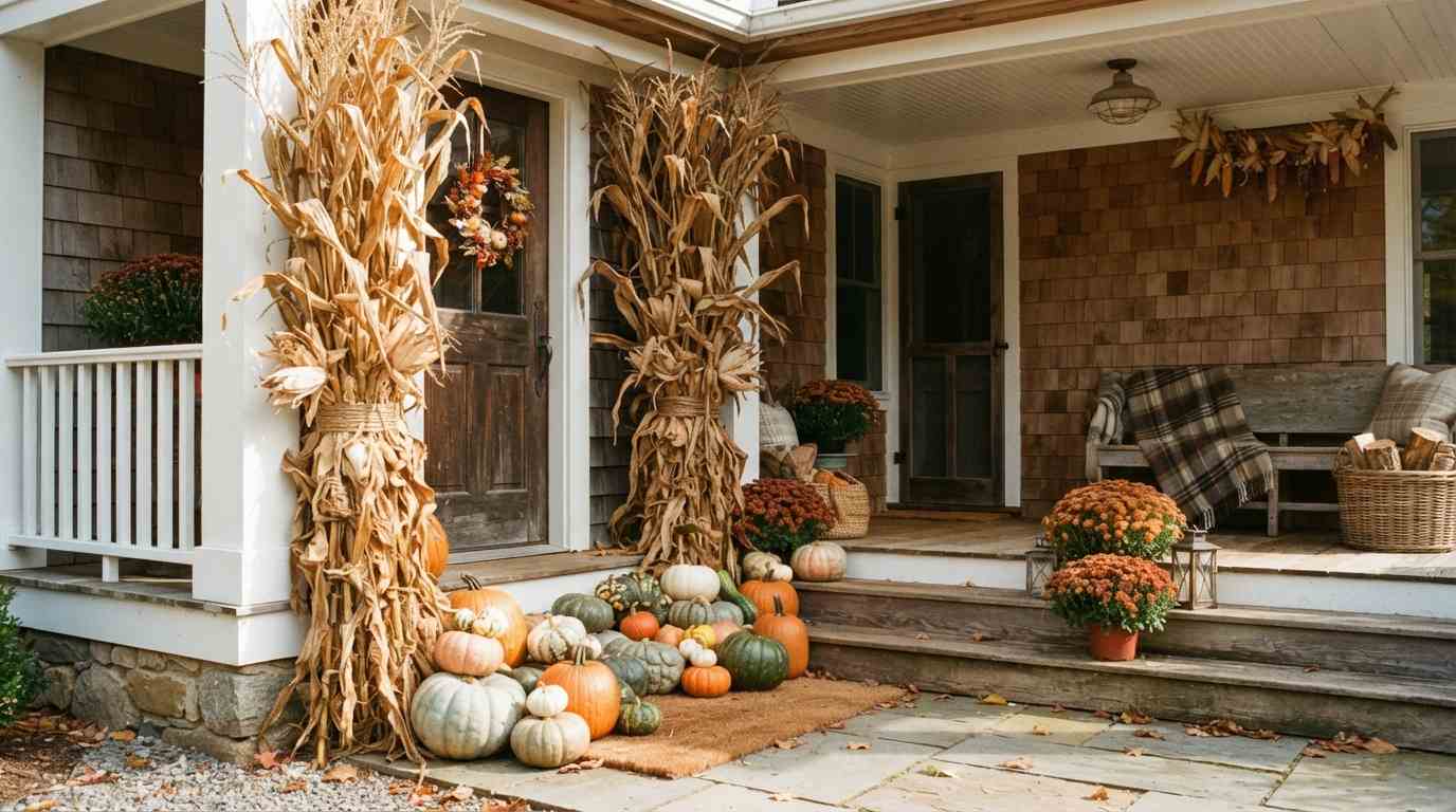 Bring in Corn Stalks or Tall Grasses
