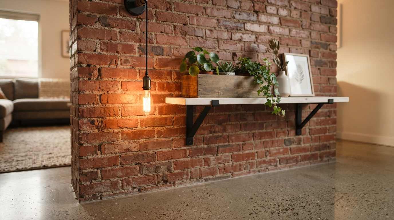  Exposed Brick Walls — The Foundation
