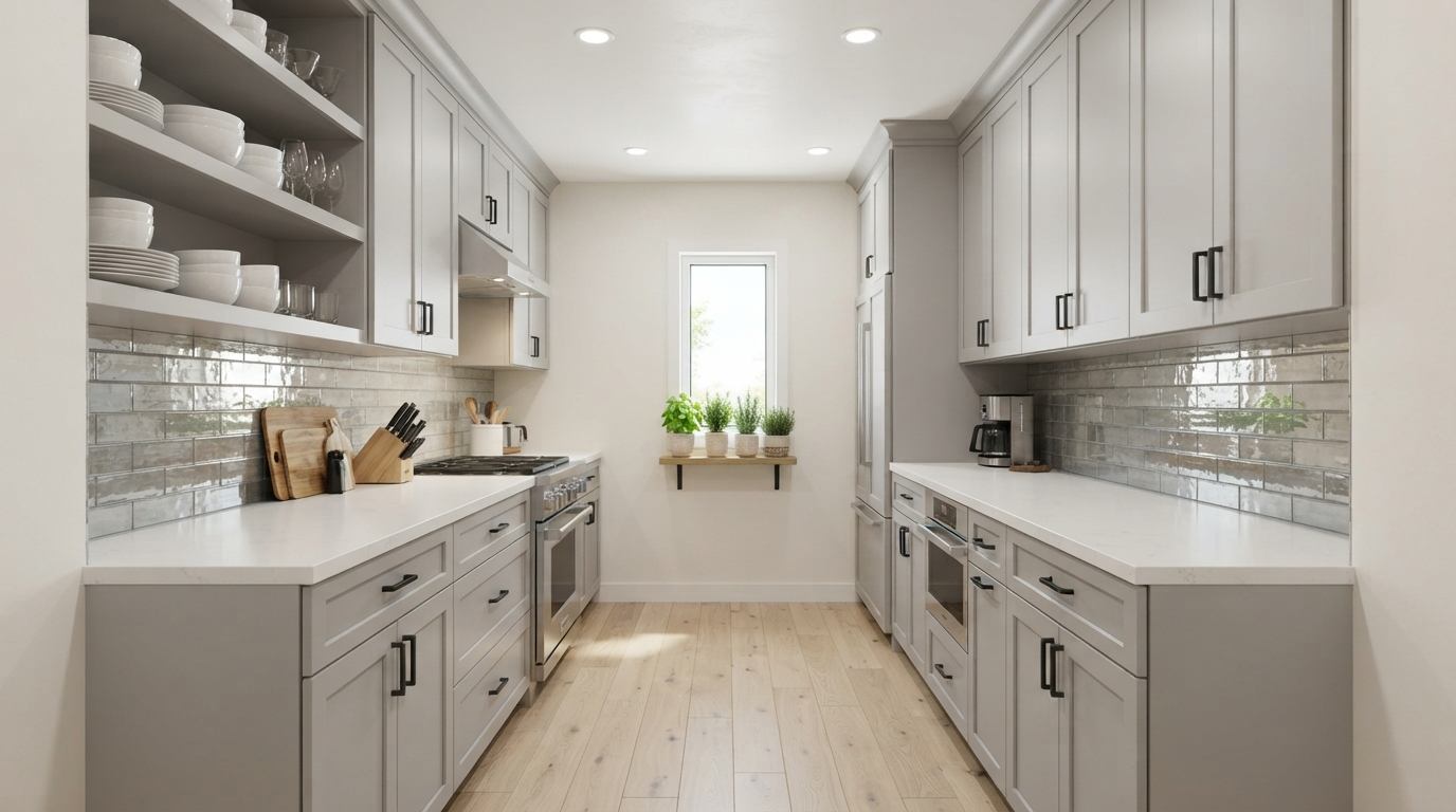 The Galley Kitchen Redesign