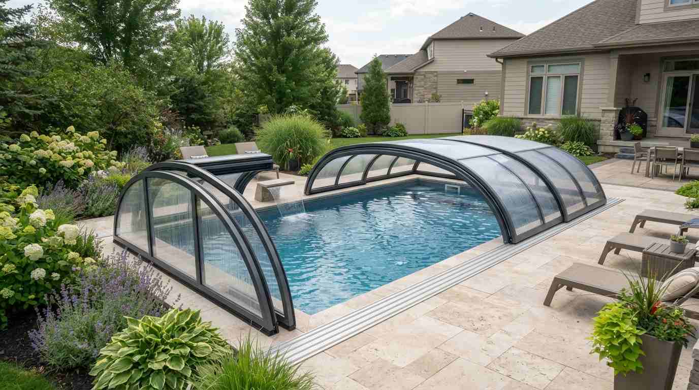 Retractable Pool Enclosure