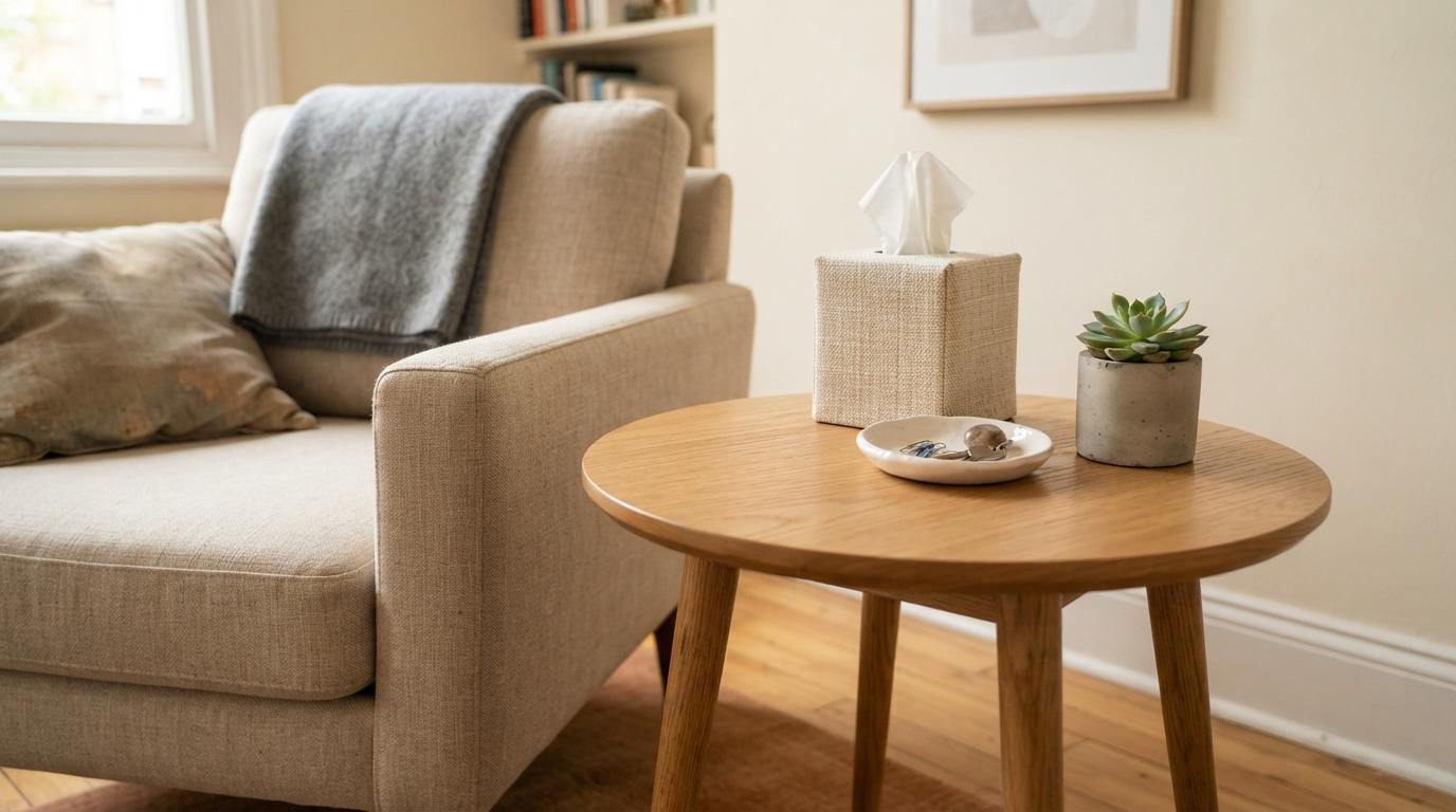 A Side Table Within Arm's Reach