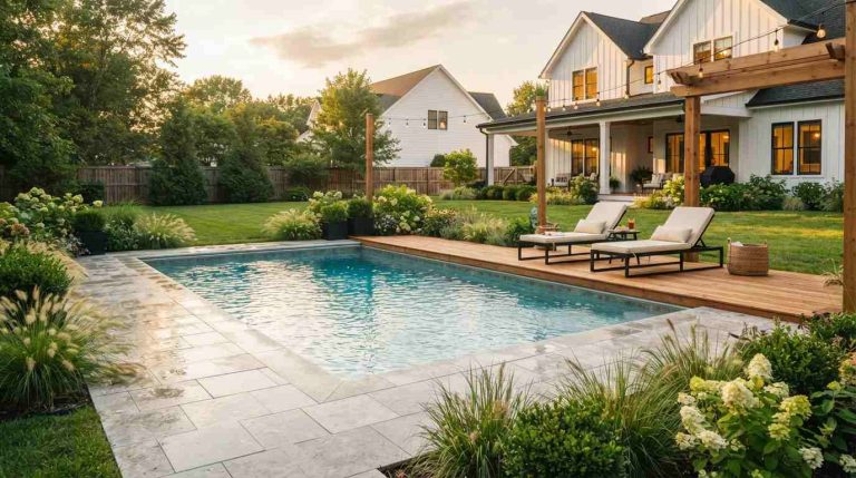 Sunken Above Ground Pool Ideas