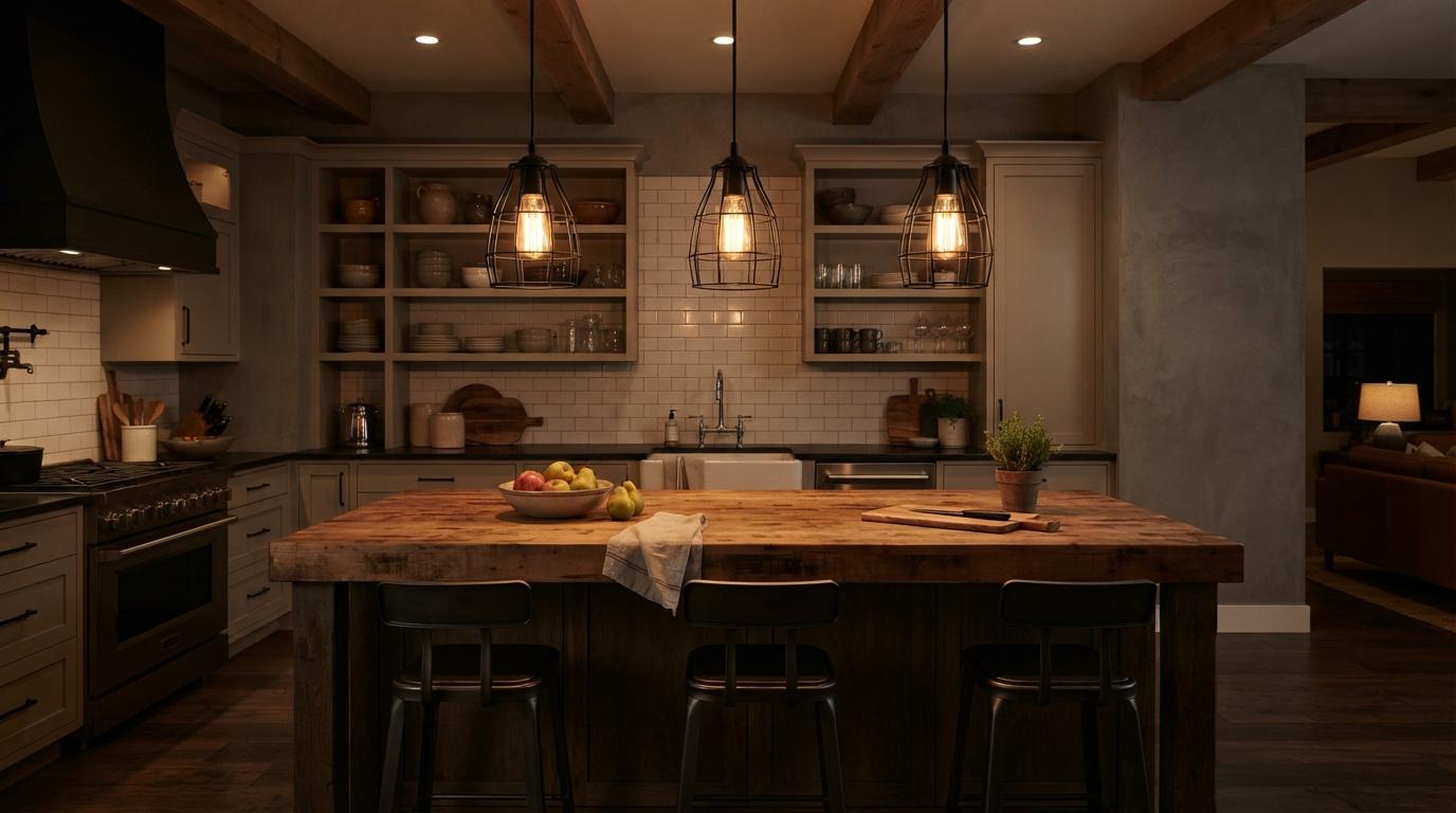  Edison Bulbs and Industrial Lighting
