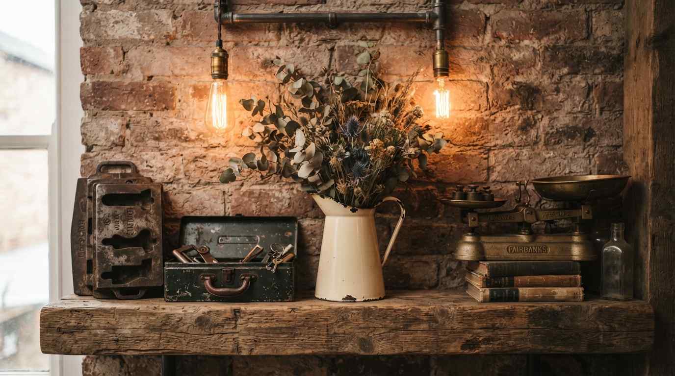Vintage Industrial Decor and Accessories

