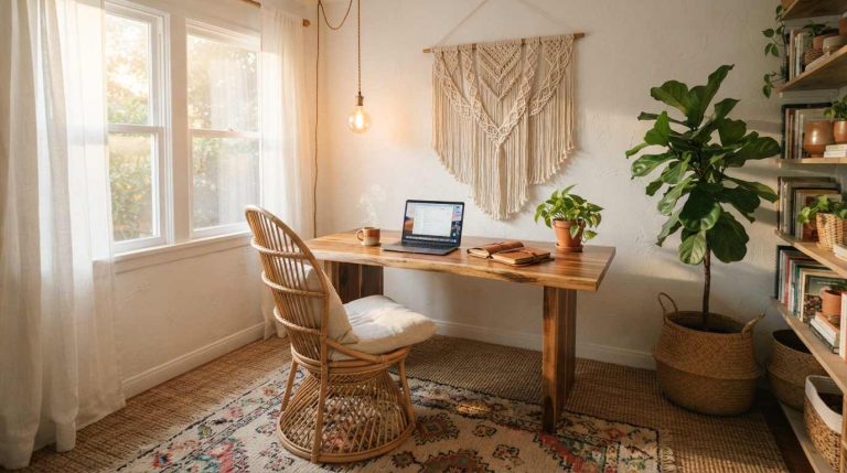 Boho Office Ideas